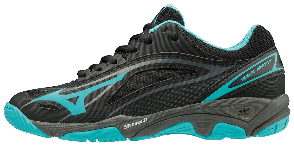 Mizuno Wave Ghost BlackBlueCaracaoDarkShadow Mizuno Wave Ghost BlackBlueCaracaoDarkShadow