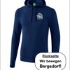 Hoody navy herren