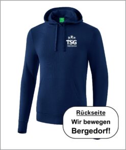 Hoody navy herren