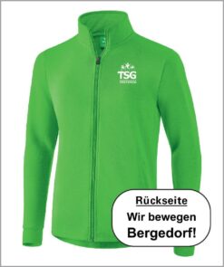 Sweatjacke grün Herren