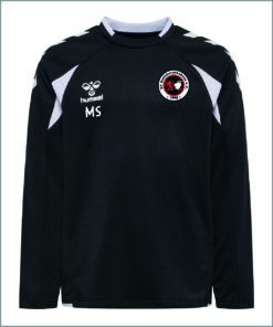 Hummel Core Crew Neck schwarz  vorderseite.jpg